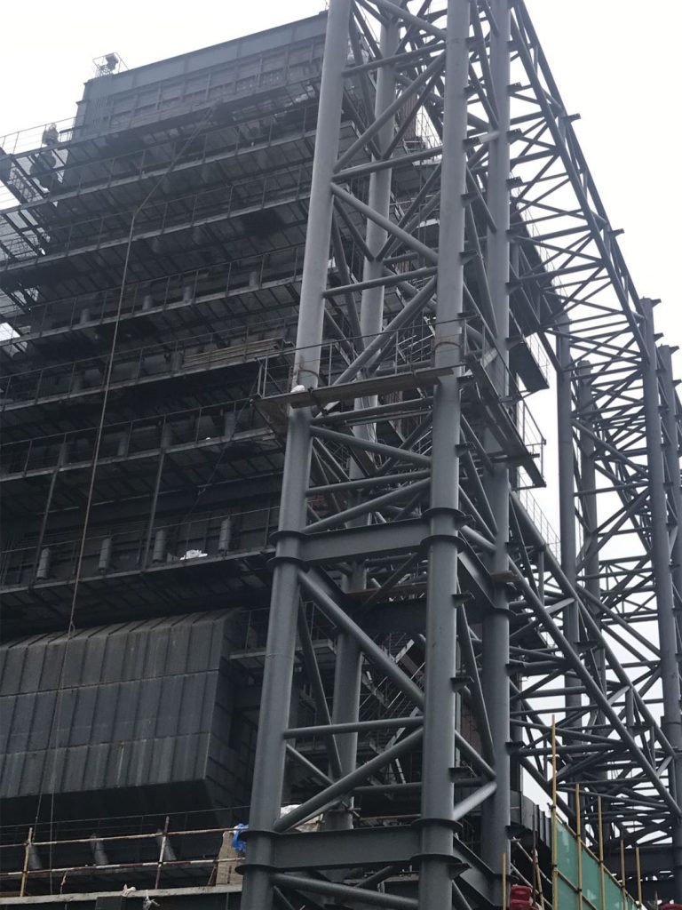 濟(jì)南西客站熱源廠項(xiàng)目：（總噸位：3800噸）